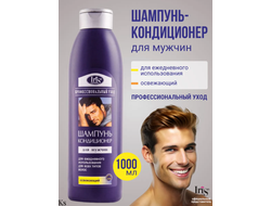 ИРИС Профессиональный уход шампунь для мужчин ОСВЕЖАЮЩИЙ 1000мл