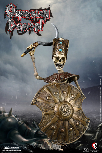 Египетский скелет-страж - Коллекционная ФИГУРКА 1/6 scale DIE-CAST ALLOY - NIGHTMARE SEIRES - EGYPT - GUARDIAN DEMON (NS006) - COOMODEL