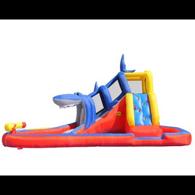 Надувная водная горка «Акула»