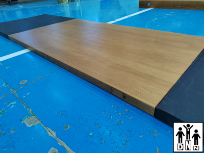 Помост для становой тяги компактный с морением