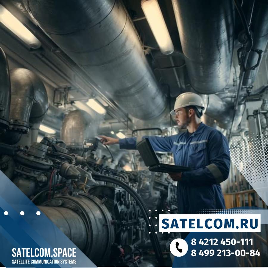 Морской VSAT - удаленная диагностика для ремонта до поломки