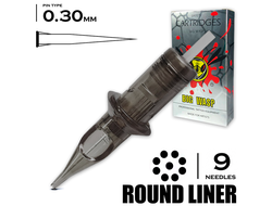9RL/0,30 mm - Round Liner "BIG-WASP"(PRESTIGE GREY)