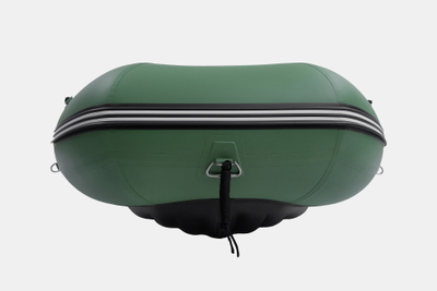 Моторная лодка GLADIATOR E380PRO зеленый нос