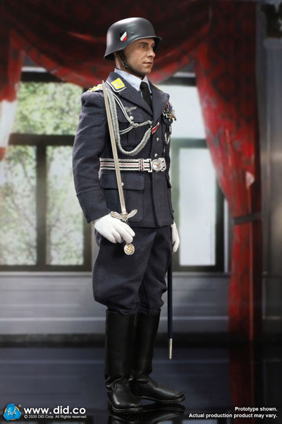 Капитан Люфтваффе - Коллекционная ФИГУРКА 1/6 scale WWII German Luftwaffe Captain – Willi (D80147) - DID