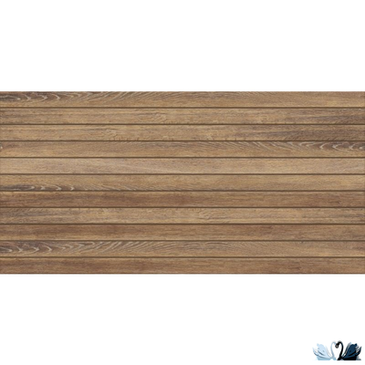 Керамогранит Cersanit Spirit рельеф 44,8 x 89,8 см, артикул A16659, коричневые полосы