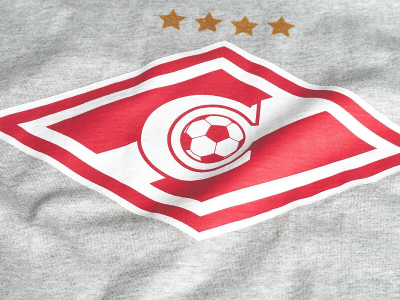 Футболка ФК СПАРТАК cерая (р.M) 110320