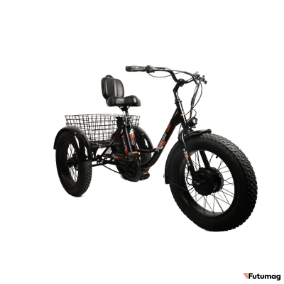 Электровелосипед трехколесный фэтбайк Fududu Q5 48V15Ah