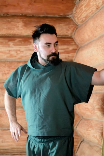 Костюм пар-мастера Дар Движения из конопли