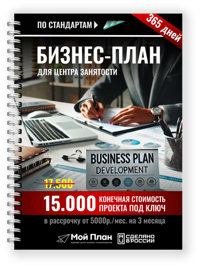 Написание бизнес-плана для Центра Занятости Населения l Тариф Standart l Автор: Владислав Марясов
