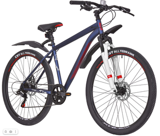Горный велосипед RUSH HOUR RX 705 DISC 6СК, синий, рама 18