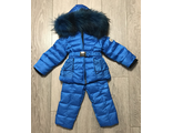 М. 375 Комплект Moncler голубой с юбочкой (92)