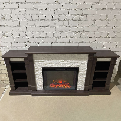 Электрокамин Моника LUX AO M2 с очагом Sparta 25.5 LED