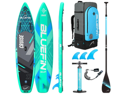 Продажа сапбордов SUP Bluefin Cruise 12.0 (Gecko Blue) в Иркутске