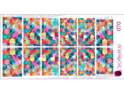 Слайдер-дизайн 070 - Витражное стекло