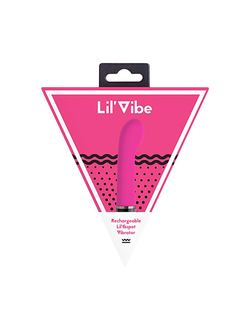LIL003PNK Вибратор Lil'Vibe, силикон, розовый, 13 см