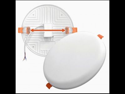 IONICH св-к встр. св/д даунлайт без рамки любое отверст d50-80 18W(1400lm) 4000K 4K круг 120x35 1590