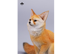 Толстенькая лисичка (рыжая) - Коллекционная ФИГУРКА 1/6 scale Fox Figurine (JXK241C) - JXK