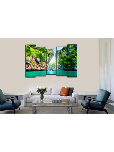 Модульная картина &quot;Лагуна&quot;