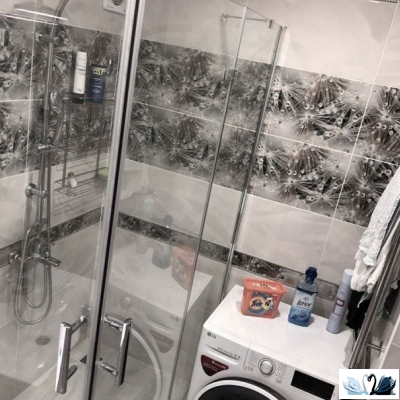 Плитка настенная Belani Джерси Декор белый 30 х 60 см Береза керамика