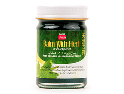 Зелёный травяной бальзам BANNA (50 гр)
