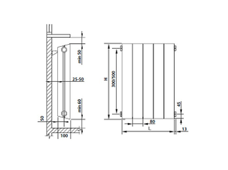Royal Thermo PianoForte 500 Noir Sable - 10 секций (1,89 кВт)