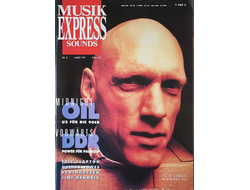 Musikexpress Sounds Magazine March 1990 Peter Garrett, Иностранные музыкальные журналы,Intpressshop