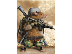 Пазл "Крыса" №3