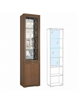 Пенал с витриной Ливорно ЛШ-4