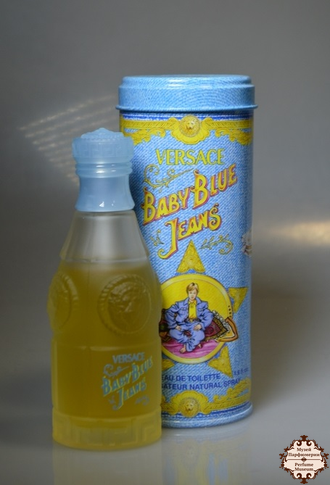 1995 Baby Blue Jeans Versace