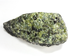 Хризолит (Перидот, Оливин), кристаллы на породе, США (59*32*28 мм, 75 г) №38096