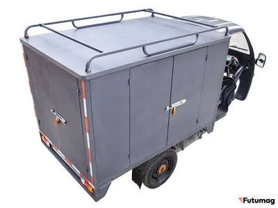 Электротрицикл Rutrike КАРГО 1800 60V1000W серый