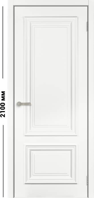 Багет №11 (Эмаль белая)  2100 мм