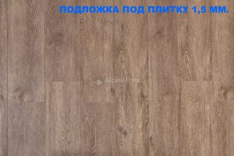 Каменно-полимерная плитка SPC Alpine Floor коллекции Grand Sequoia ECO 11-11 Гранд Секвойя Маслина