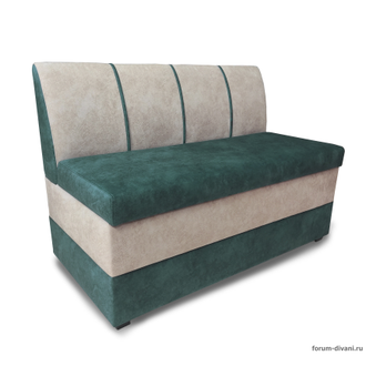 Кухонный ДИВАН "ФОРУМ-8", Зеленый/Слоновая кость