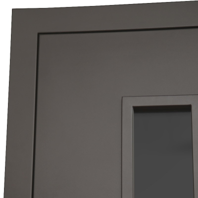 Стальная дверь   Arteon с окном (терморазрыв 3к)