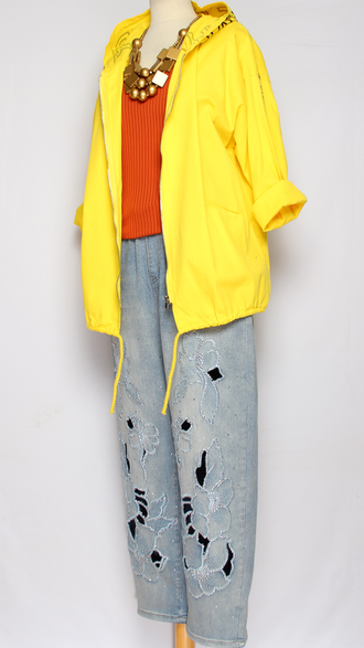 Ветровка  "STUDIO" жёлтая р.48-52