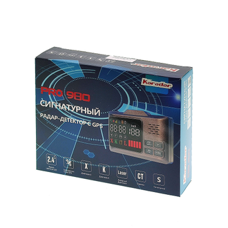 Karadar PRO980SG Радар-детектор сигнатурный (GPS)