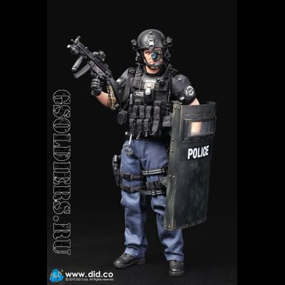 Коллекционная фигурка 1/6 SWAT 2.0 LOS ANGELES POLICE DEPARTMENT SPECIAL WEAPONS AND TACTICS - Denver MA1006 - DID