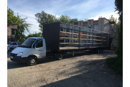 ГАЗ .СЕДЕЛЬНЫЙ ТЯГАЧ С ПОЛУПРИЦЕПОМ