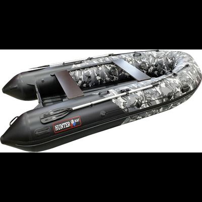 Моторная лодка Хантер 380 ПРО КМФ НДНД