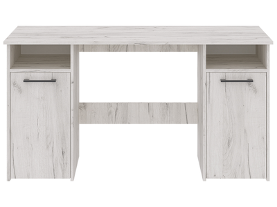 Фронда-9 стол письменный с 2 тумбами Крафт светлый