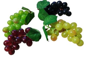 Виноград мелкий ассорти, d-14 мм, цена за 1 шт, длина грозди - 10см