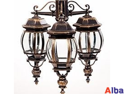 Садово парковый светильник America 470/3 gold