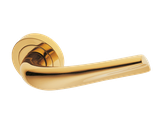 Дверные ручки Morelli Luxury "RAFT" OTL Цвет - Золото
