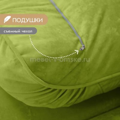 Диван Белона-2 угловой (тик-так)