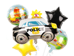 Шар (29''/74 см) Фигура, Полицейская машина