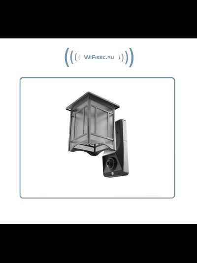Уличная WiFi/LAN охранная видеокамера + фонарь с аудио каналом (дуплекс), с DVR. Full HD (Homsca Light)