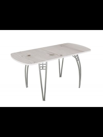 Стол кухонный раздвижной "Пластиковый", подстолье Паук, разные цвета