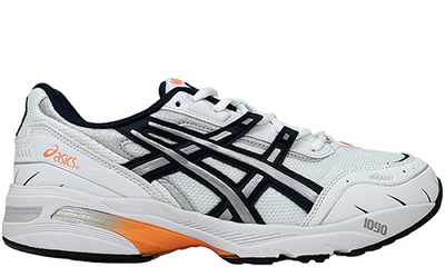Asics Gel 1090 Белые с оранжевым