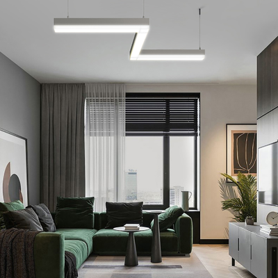 Feron св-к св/д линейный накл/подвесн 18W(1800lm) 4000K 4K металл/белый 590x70x55 AL4020 48214